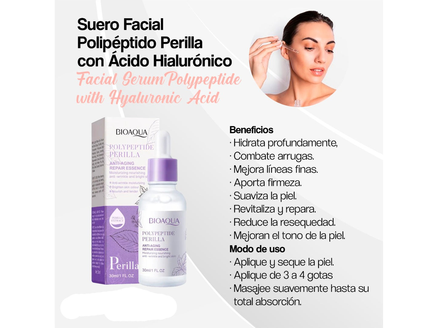 HILOS DE PROTECCION + SERUM FACIAL PO